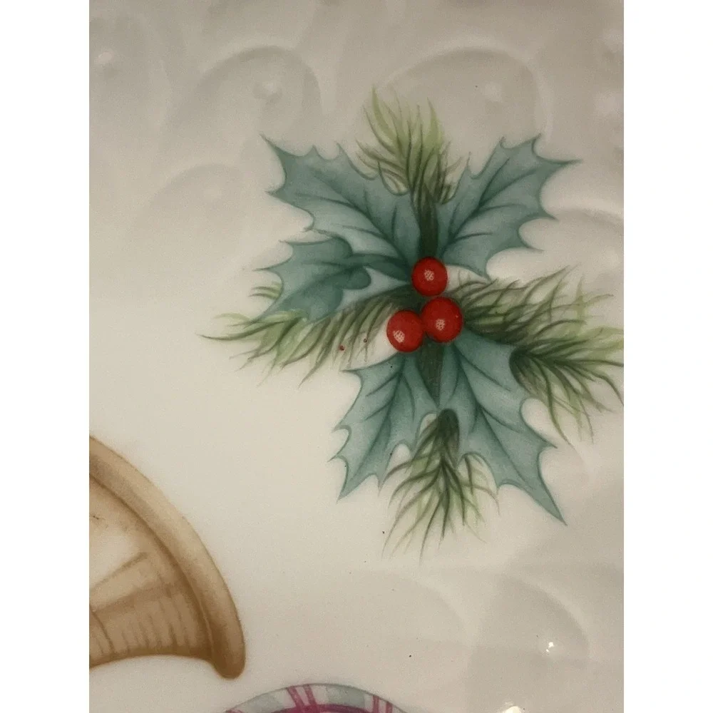 Mikasa Noel Jubilation Bone China Heart Trinket Dish B2101 Japan
